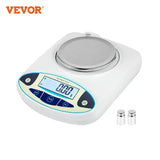 VEVOR 13 Units Conversion Lab Analytical Balance Digital High Precision Scale 3000g x 0.01g / 500g x 0.01g High Precision