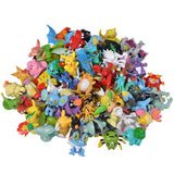 20-100Pcs 4-6 Cm Anime Pokemon Big Figure Toy Pikachu Action Figure Model Ornamental Decoration Collect Toys For Children's Gift