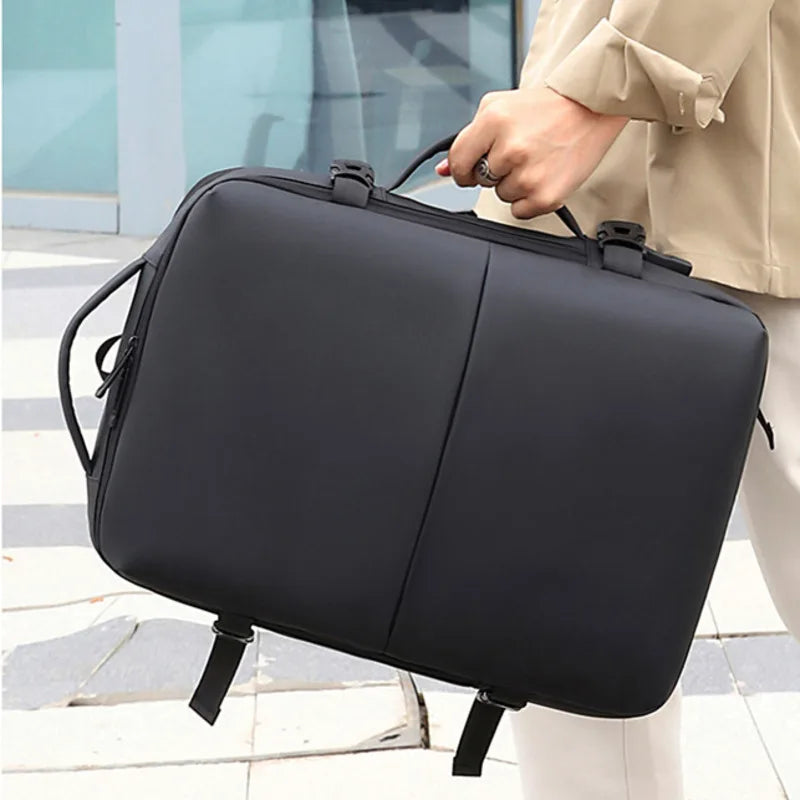 Classic Travel Backpack Men Business Backpack School Expandable Large Capacity Laptop Waterproof Fashion USB Bag