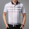 2022 Hot Real Pocket Bodybuilding Short Sleeve Polo Shirt Men Plaid Polos Summer Pol Tee Shirts Mens Dress Poloshirt Jersey 1398