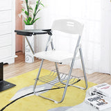 Training chair with table board Conference training room table chair integrated stool Foldable chair Office writing board