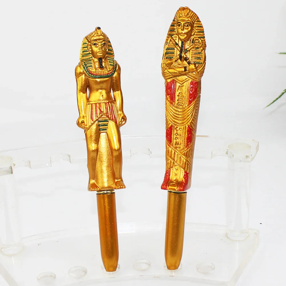 Operitacx Novelty Ballpoint Pen Egyptian Pharaoh Gel Ink Creative Writing Pens Stationery Supplies School Office Children Gift