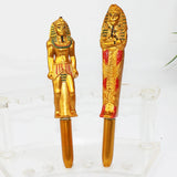 Operitacx Novelty Ballpoint Pen Egyptian Pharaoh Gel Ink Creative Writing Pens Stationery Supplies School Office Children Gift