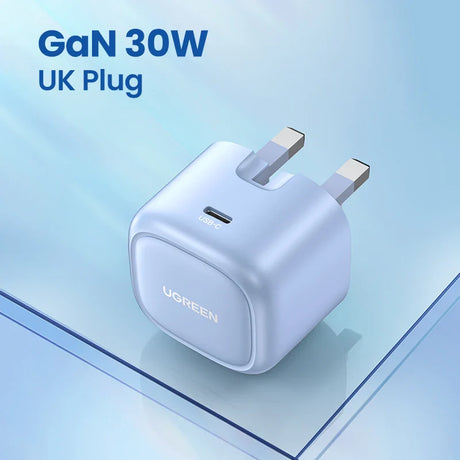 UGREEN GaN 30W Fast Charger for iPhone 15 14 13  PD3.0 Charger for iPad Pro samsung Xiaomi Type C Mobile Phone Charger