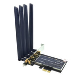 Botong Bcm94360 5G Dual-Frequency Gigabit PCIe Desktop Wireless Network Card 4.1 Bluetooth Mac OS Drive-Free