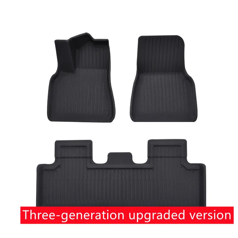 3D Foot Pad For Tesla Model Y Custom Floor Liner Fully Surrounded Model Y Floor Mats Waterproof Non-Slip Carpet 2022New