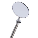 360 Retractable Telescopic Inspection Detection lens Round Mirror Silver Pocket Clip New Car Tools Extend 7-1/4" to 30" DIY TOOL