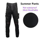 Motorcycle Pants Waterproof Breathable Warm All Season Motocross Rally Rider Riding Protection Trousers With free Kneepads HP-12