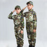 Boys Military Tactical Army Uniform Hunting Clothing Sets Children Airsoft Camouflage Suits Hiking Training Outdoor Parent-child