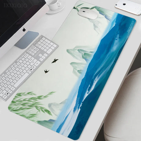 Mouse Pad Gaming Landscape Painting XL Home Custom Large Mousepad XXL Mechanical Keyboard Pad Office Office Accessories Mice Pad