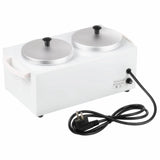 Doble wax warmer hair removal machine depilator 2 pot heater for paraffin and depilatory wax