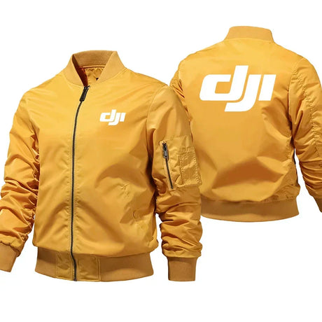 Autumn and Winter DJI Phantom Drone Bomber Jacket Men's New Jacket Pilot Air Force Windproof and Frost Resistant Short Coat