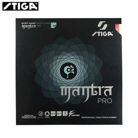 STIGA MANTRA PRO M / H / XH Series Table Tennis Rubber Semi-tacky Pimples-in Offensive Ping Pong Rubber Astringent rubber