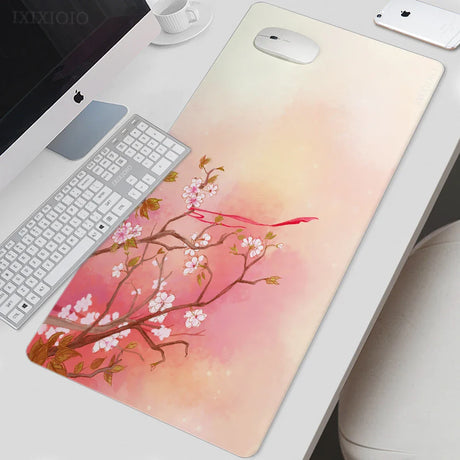 Mouse Pad Gaming Flower XL Computer New Mousepad XXL keyboard pad Soft Non-Slip Carpet Office Accessories Mouse Mats Mice Pad