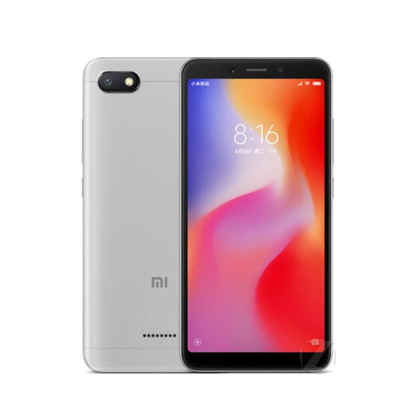 Xiaomi Redmi 6A Smartphone 5.45'' Full Screen AI Face Helio A22 Processor google play Glaobal ROM