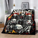 3D S-SLIPKNOT Band Printed Blanket  Fashion Soft Cozy Living room Bedroom Sofa Bed Travel Blanket Child Birthday Gift