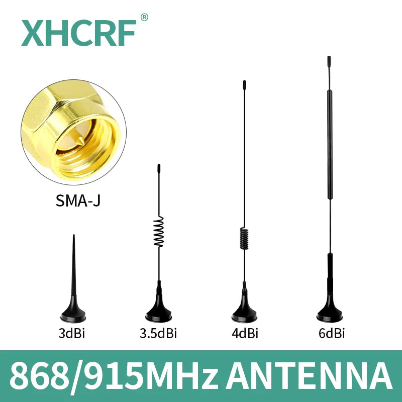 868 MHz Lora Antenna Wifi 915MHz Long Range Antenna for Internet Communication 900M Magnetic 868M Antena 915M Aerial with G900