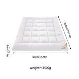 Hotel Mattress Household Super Soft Bed Tatami Mattress Mat Futon Double Bed Mattress Mat Tatami Student Dormitory Sleeping Pad