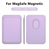 Luxury For Magsafe Magnetic Leather Wallet Case For iPhone 13 12 11 14 Pro Max 15Pro S23 Card Holder Phone Bag Cover Accessories