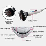 Portable ZY-M042 Head Therapy Device Head Acupoint massage Beauty Salon Home Head Therapy machine Vibration Fever RF/EMS