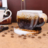 DIY Crystal Epoxy Resin Mold Quicksand Oiled Coffee Coaster Summer Lemon Coaster Mirror Silicone Mold