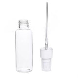 50PCS 10ml 20ml 30ml 50ml Clear Refillable Bottle Plastic Perfume Bottle Atomizer Empty Spray Bottle Portable Travel Accessories