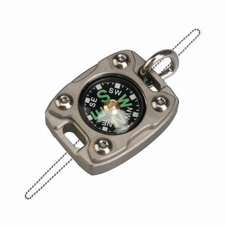 MecArmy CMP-2T/2B/2C Titanium/Brass/Copper EDC Compass Pendant Compass