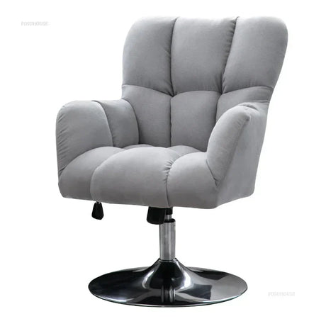 Nordic velvet Office Chairs Home Backrest Computer Chair Modern Office Furniture Dormitory Lifting Rotate Lazy Sofa Gaming Chair