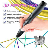 SUNLU SL-300A 3D Printing Pen - Versatile Low-Temperature Tool for PLA/ABS/PCL Filaments with Adjustable Speed & Temperature Control