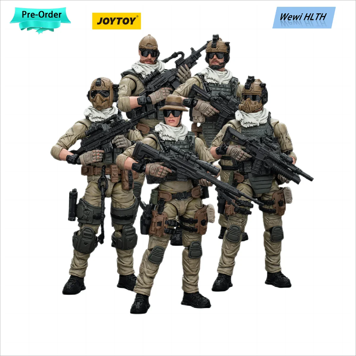 [Pre-Order] JOYTOY 1/18 Action Figure U.S.Army Delta Assault Squad Soldiers Figures Military Anime Collectie Model Free Shipping