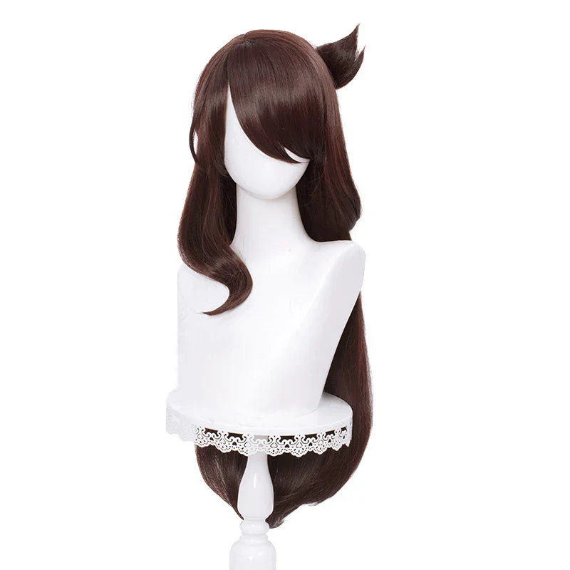 IN STOCK Beidou Wig Game Genshin Impact Cosplay DokiDoki Halloween Beidou Cosplay Wig Women Long Hair Beidou Cosplay Hair