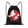 Ghost Buster Logo Drawstring Bags Women Men Portable Sports Gym Sackpack Supernatural Comedy Film Training Backpacks