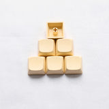 XDA 1u Keycaps Blank Thick PBT Material for Gateron Kailh Cherry MX Switches of Mechanical Keyboards DIY