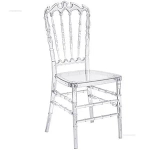 Home Transparent Dining Chair Hotel Crystal Chair Commercial Furniture Outdoor Wedding Chair Banquet Lounge Chairs For Events