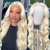 Blonde Body Wave Lace Front Wig HD Transparent Lace 13x4 13x6 Human Hair 613 Glueless Pre Plucked Full Frontal Wigs For Women