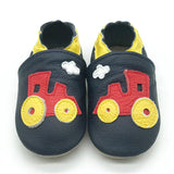 Baby Shoes Cow Leather Bebe Booties Soft Soles Non-Slip Footwear For Infant Toddler First Walkers Boys And Girls Slippers