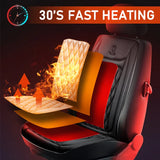 12V Heated Car Seat Cushion Cloth/Flannel Car Seat Heater Winter Warmer Seat Heating Car Accessories Heating Pads Set Universal