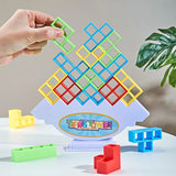 3D Tetra Tower Balance Stacking Toys Building Blocks Board Game for Kids Adult Perfect Family Game Party Team Building Games Toy