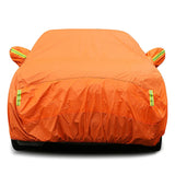 Universal Orange Car Cover Outdoor Sun Dust UV Protection Full Car Cover Waterproof Protector for BMW Audi Honda Hyundai KIA