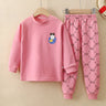 Cotton Child Loungewear Set Long Sleeves Long Pants Pajama Two-piece Set Autumn Winter Warm Casual Autumn Clothes Unisex Cartoon