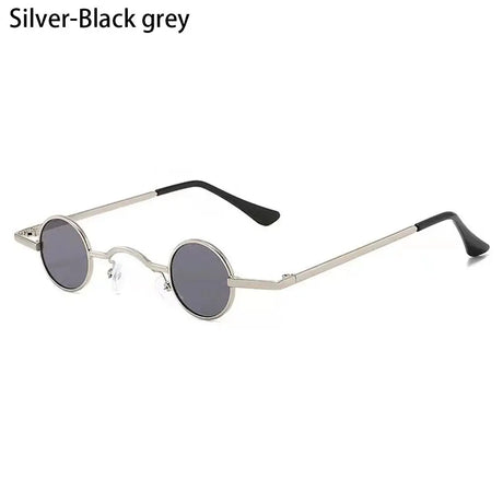 Ins Trendy Small Round Sunglasses Women Men Fashion Classic Metal Frame Shades Hip Hop Punk Sun Glasses Candy Color Sunglasses