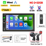 7"/9"/10" Android 13 Car Radio Androidauto Carplay 2 Din GPS Car Audio Automotive Multimedia Player car intelligent systems