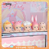 Sonny Angel Blind Box Animal Hippers Series Mystery Box Kwaii Supporting Cheek Baby Figure Children's Toys Gifts Phone Decor Gk