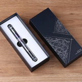 MAJOHN C1 Fountain Pen Transparent Eyedropper EF F M Nibs writing Ink Pen school office supplies gift pens with Original Box