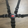 Growth chair seat belt for stokke baby dining chair highchairs fixed belt five-point strap safety belt