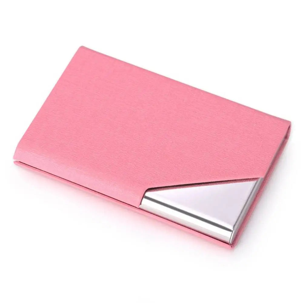 1/2PCS Creative Wallet Waterproof Stainless Steel Metal Box Silver Aluminium Business Id Credit Card Holder Pocket Case Cover