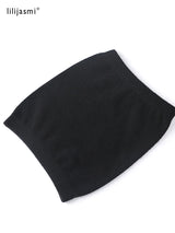 High Elastic 100% Pure Wool Solid Unisex Thermal Waist Support Abdomen Back Warmer Inner Wear Winter Warm Thickening Cummerbund