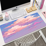 Kawaii Gaming Mouse Pad Large Mousepad Computer Game Keyboard Laptop Mouse Mat 400x900 Anime Desk Mats Play CS GO LOL Mause Pad