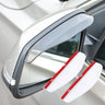 2Pcs Car Side Mirror Rain Guard Visor Rain Cover Eyebrow Waterproof Sun Shade Snow Shield Flexible Protector Car Accessories