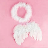 Newborn Photography Accessories Wing Baby Photo Props Handmade Costumes For Infants Fotografia Crochet Costumes For Baby New